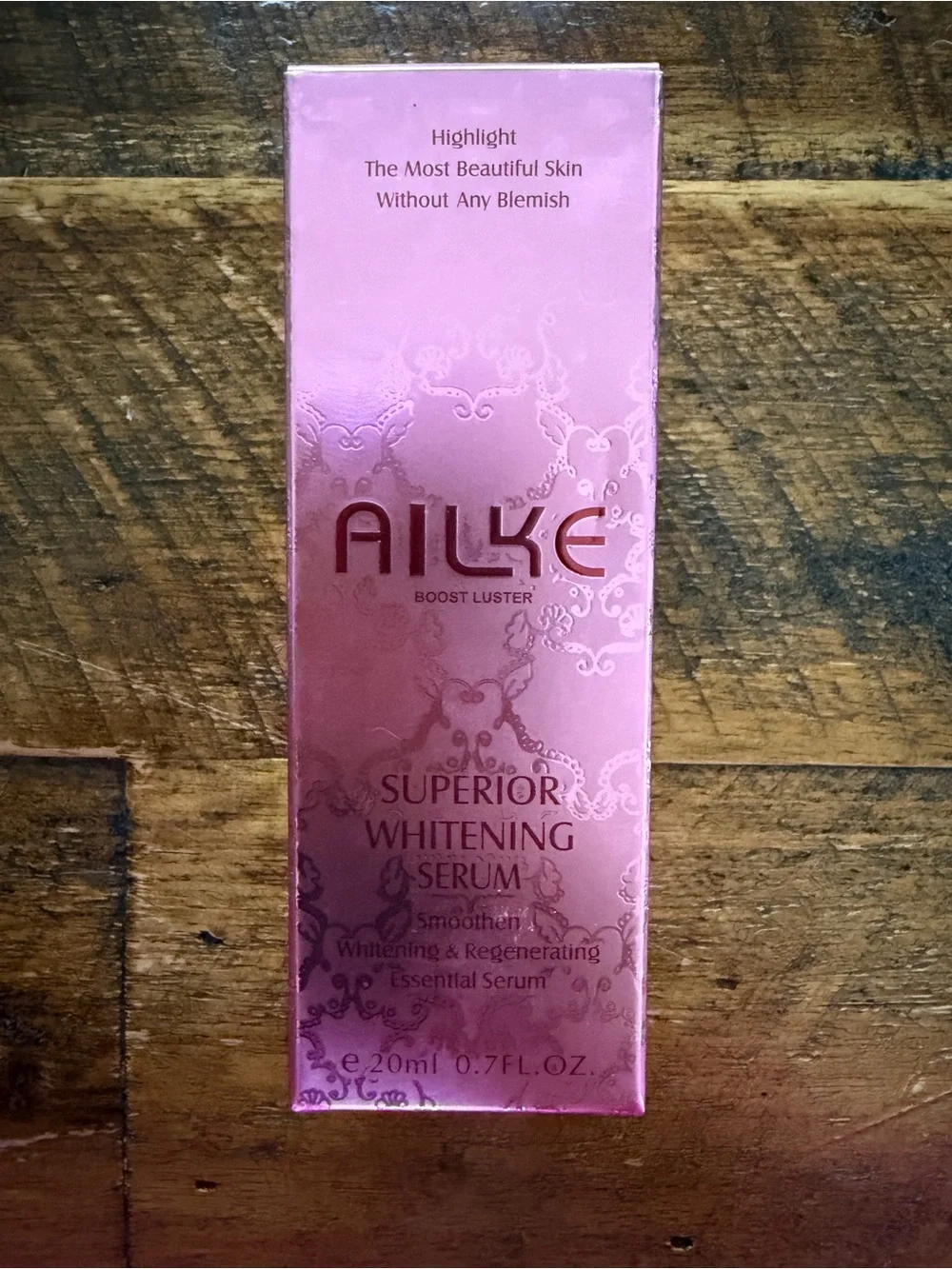 NEW AILKE Boost Luster Superior Whitening Essential Serum Oil Arbutin Kojic Acid